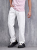 Men Casual Anti Fit Jeans | White