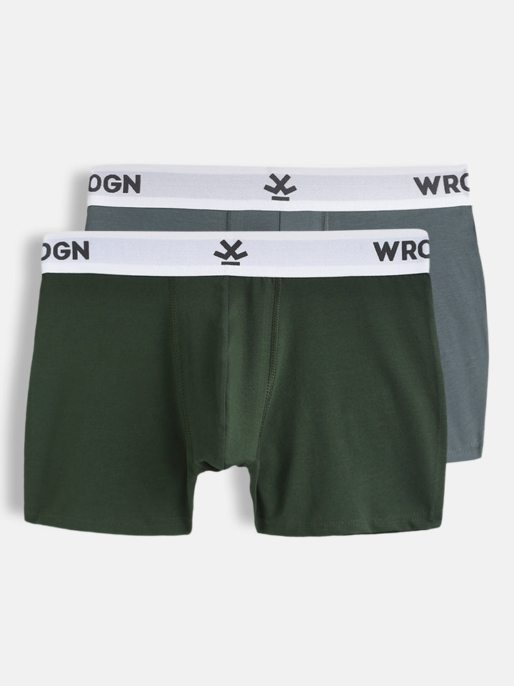 Solid Comfort Pack of 2 Trunks