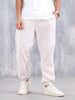 Comfort Fit Men'S Sherpa Joggers | Beige