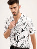 Resort Collar AOP Shirt | White