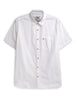 White Half Sleeve Cotton Shirt