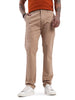 Khaki Twill Slim Fit Trouser