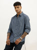 Slim Fit AOP Full Sleeve Shirt | Grey