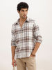 Slim Fit Checkered Full Sleeve Shirt | Green