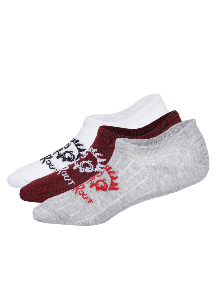 Snug Monster No Show Socks Pack of 3