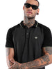 Dark Grey Raglan Sleeve Polo