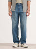 Loose Fit Denim Jeans | Light Blue