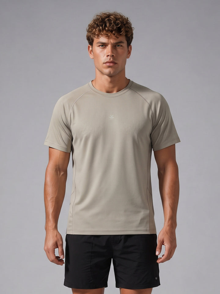 Nylon Active Tee | Active | Beige