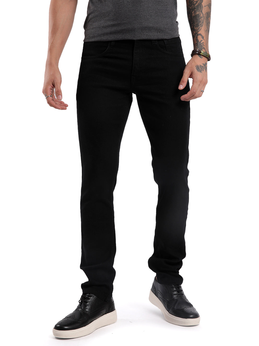 Lit Black Slim Fit Jeans