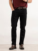 Casual Light Fade Slim Fit Jeans | Black