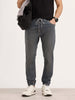 Jogger Fit Denim Jeans | Grey