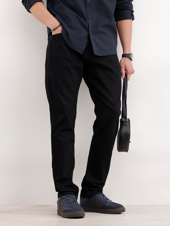 Stretchable Slim Fit Jeans | Black
