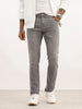 Classic Washed Slim Fit Denim Jeans | Grey
