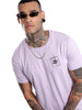 Wrogn Frame Purple T-Shirt