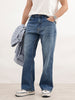 Classic Bootcut Fit Denim Jeans | Light Blue