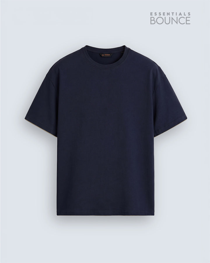 No Brainer Bounce Oversized T-Shirt | Essential | Navy Blue