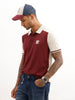 Classic Colour Block Polo T-Shirt | Beige