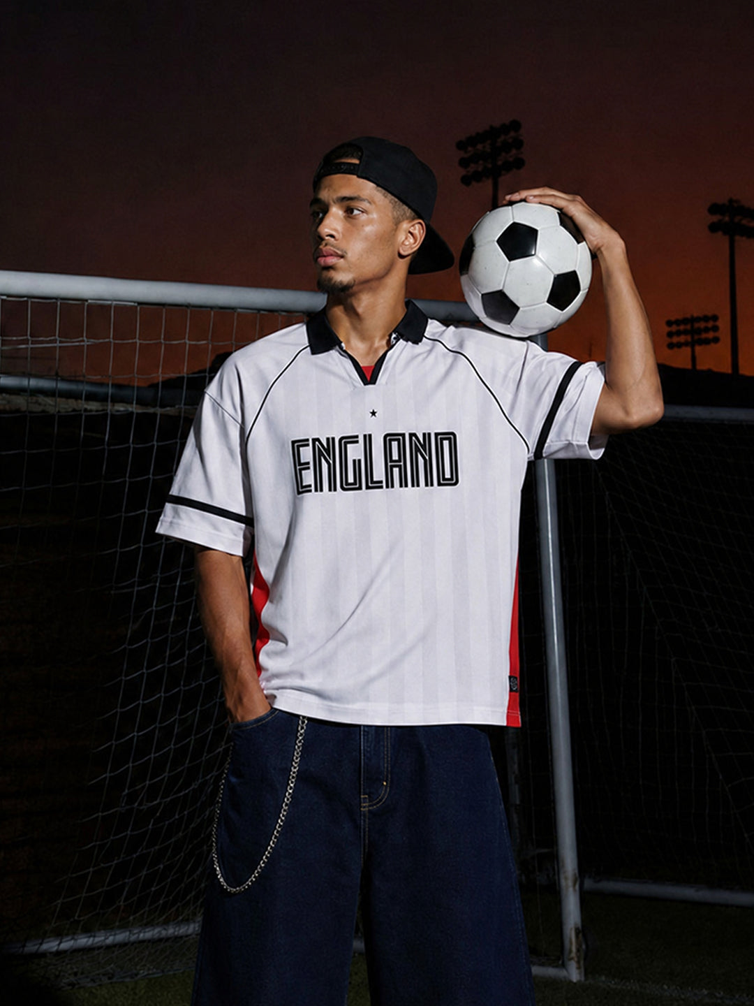 Wrogn Football Club Jersey x England | White