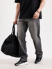 Washed Anit Fit Denim Jeans   |  Grey