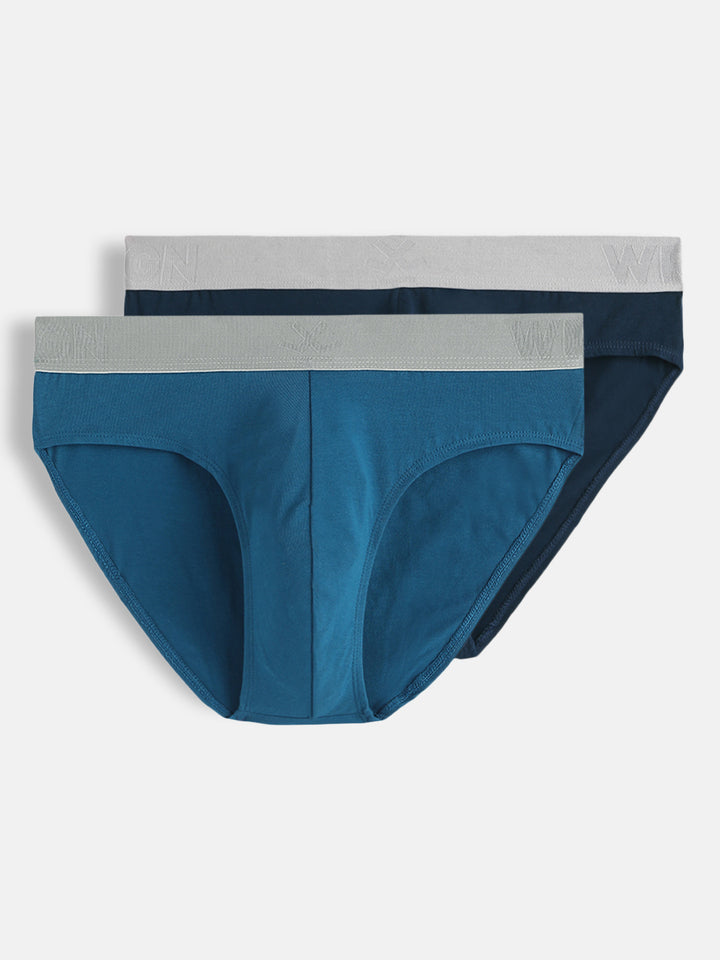 Solid Fresh Feel 2-Pack Brief