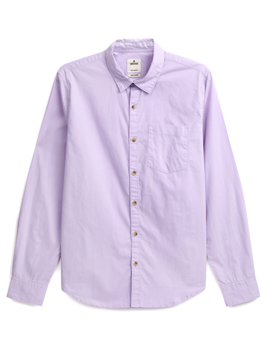 Purple Poplin Classic Shirt