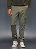 Men's straight fit trouser with cargo pockets | Olive