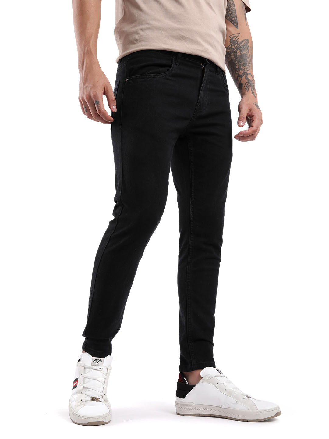 Elite Twill Black Jeans