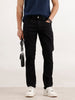 Solid Slim Fit Denim Jeans  | Black