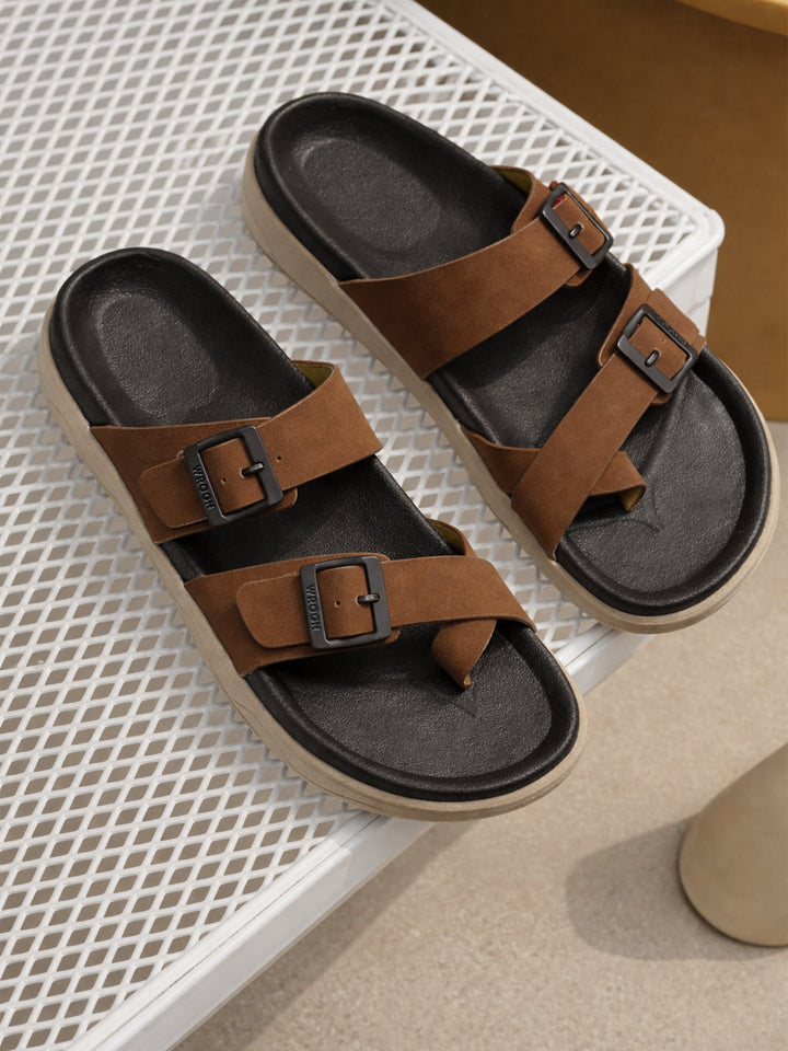 Open footwear| Mocha Stride