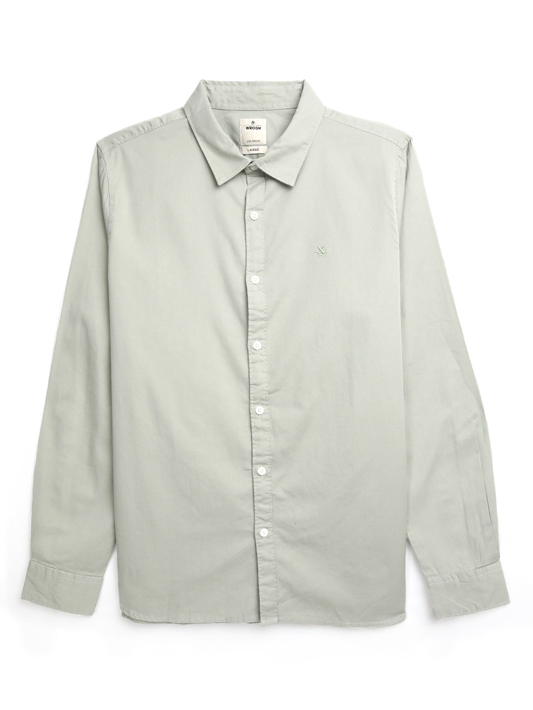 Premium Light Green Slim Fit Shirt