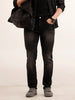Faded Slim Fit Denim Jeans | Charcoal
