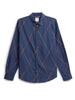 Diagonal Lines Navy Shirt