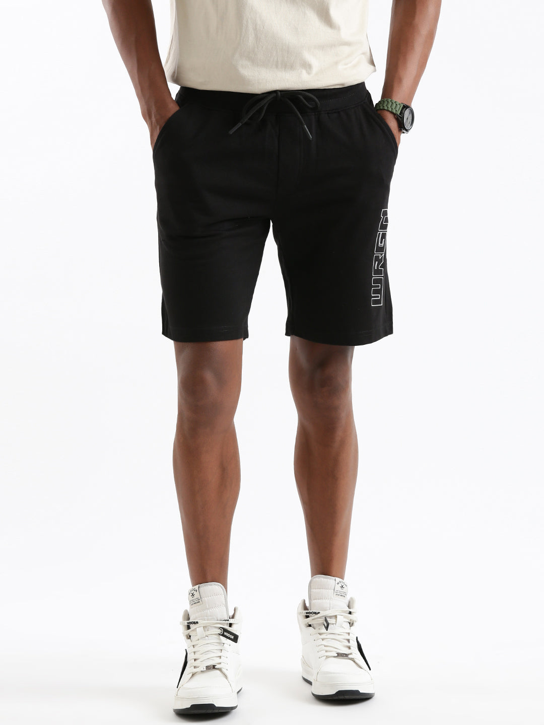 Minimal Print Comfort Shorts