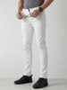 Solid Slim Fit Trouser | White
