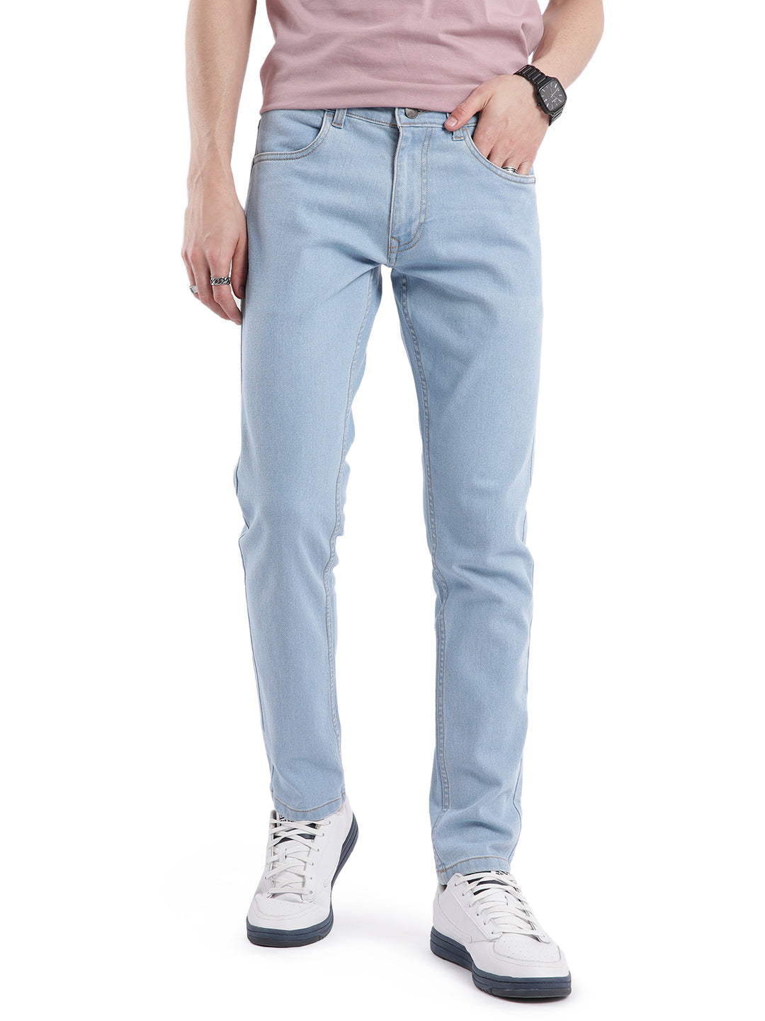 Blue Superstone Slim Fit Denim Jeans