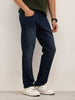 Washed Relaxed Fit Denim Jeans | Dark Blue