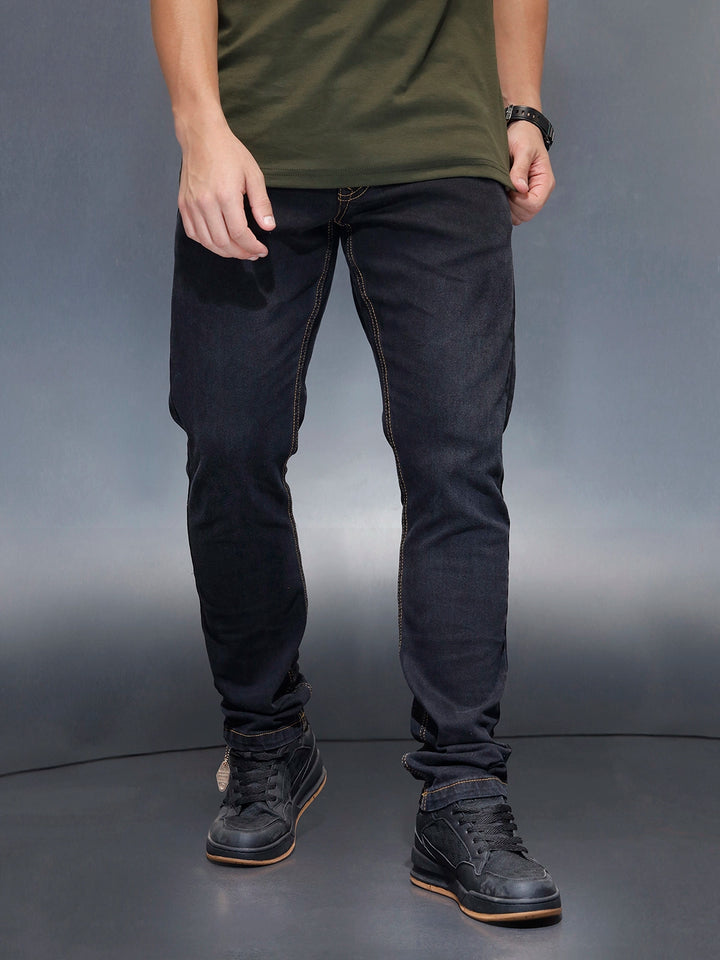 Men's slim fit jeans  | Black