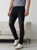 Classic Solid Slim Fit Denim Jeans | Black