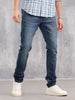 Low Fade Slim Fit Jeans | Blue