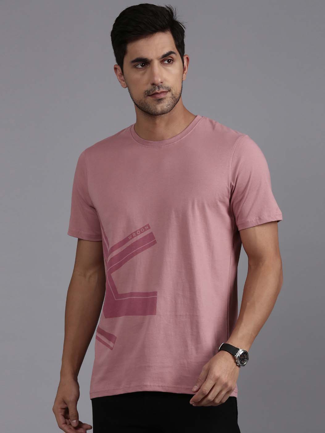 Wrogn Dusty Pink T-Shirt