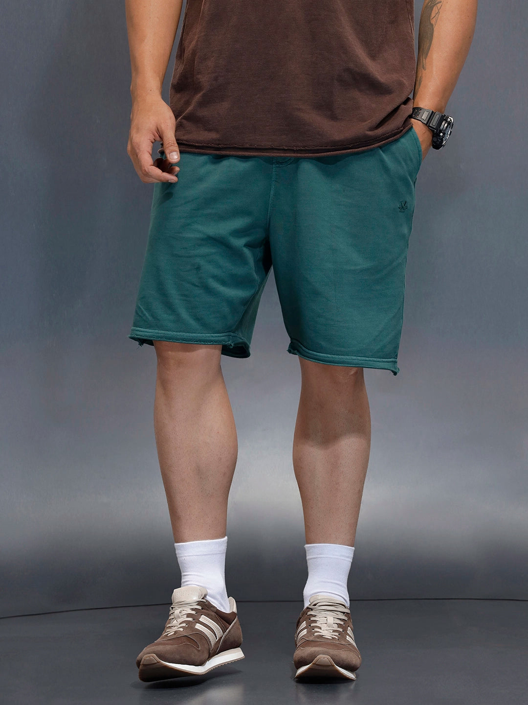 Navy Blue Active Gym Shorts