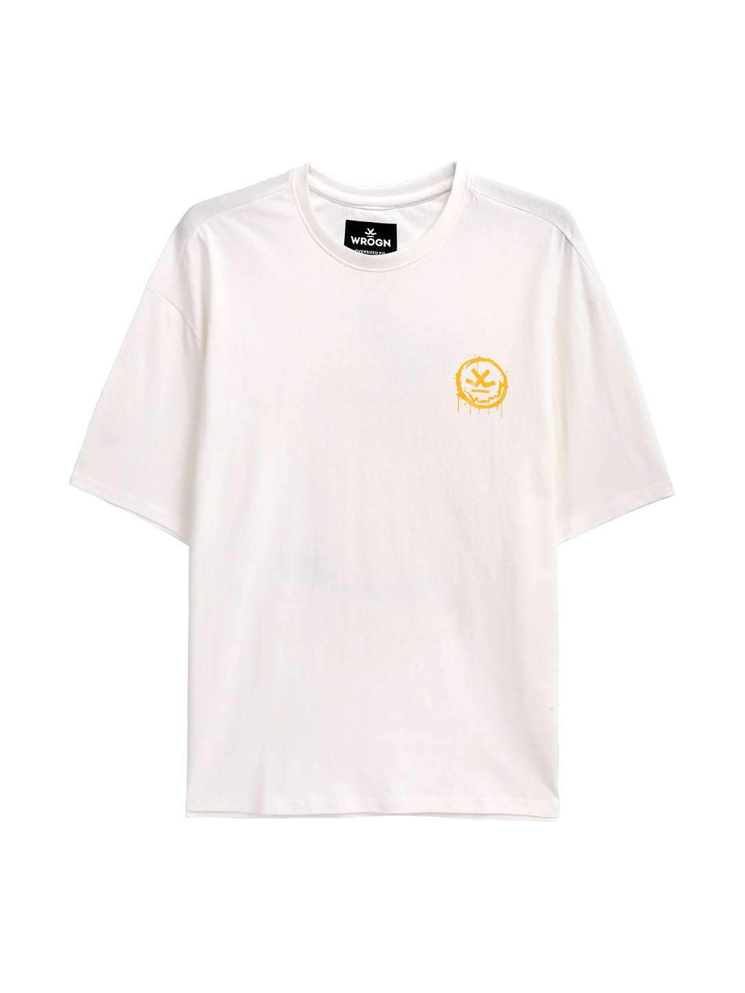 Bright Side White Printed T-Shirt