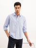 Solid Regular Fit Full Sleeve Shirt | Light Blue | WWSH9199F
