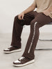 Classic Placement Printed Jogger | Brown