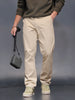 Men’srelax fit trousers | Khaki