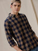 Bold Checked Slim Fit Shirt