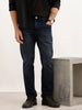 Faded Slim Fit Denim Jeans | Blue