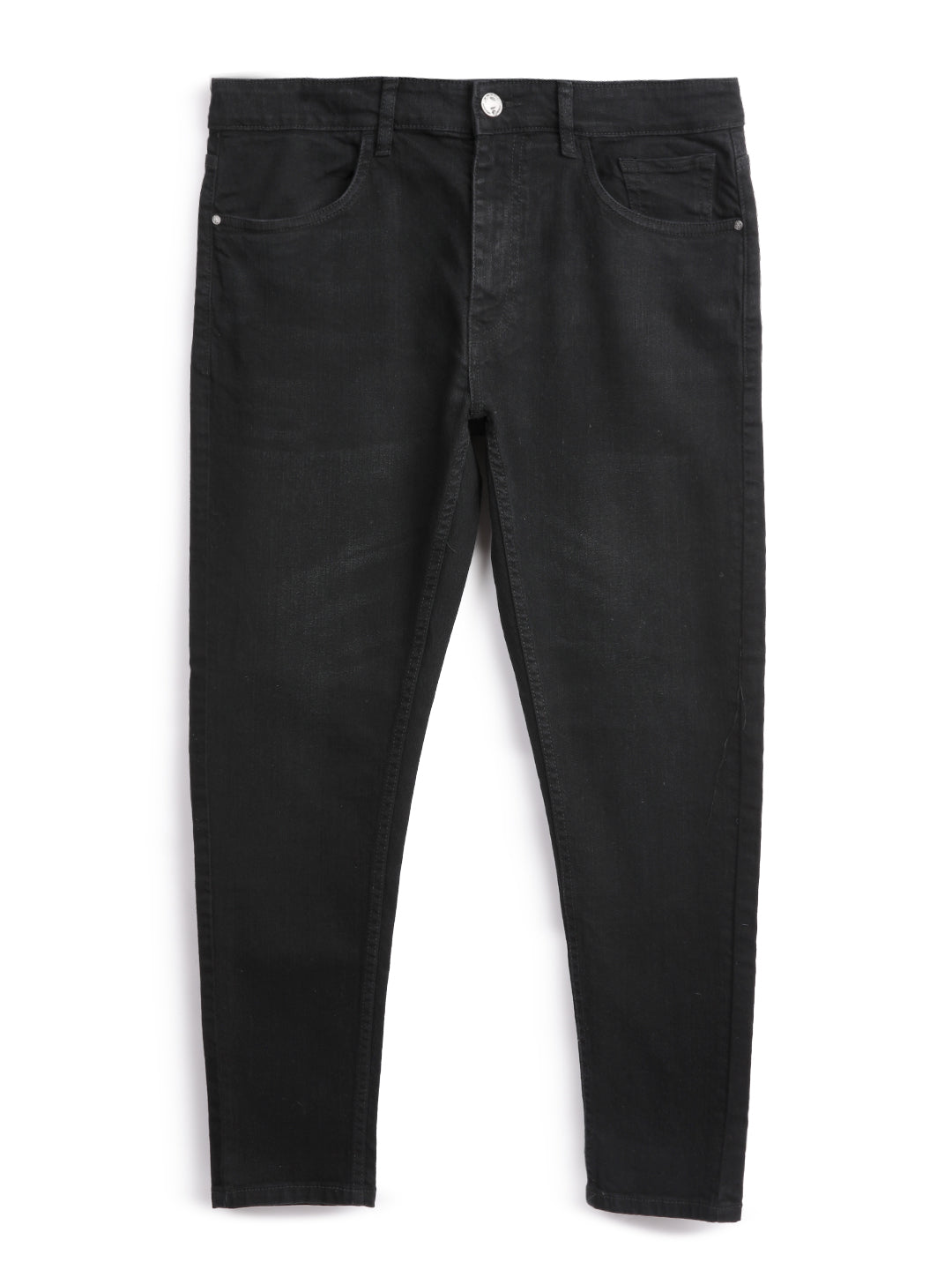 Skinny Crop Charcoal Black Jeans