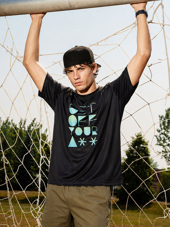 Slim fit Active tee | Active |  Black