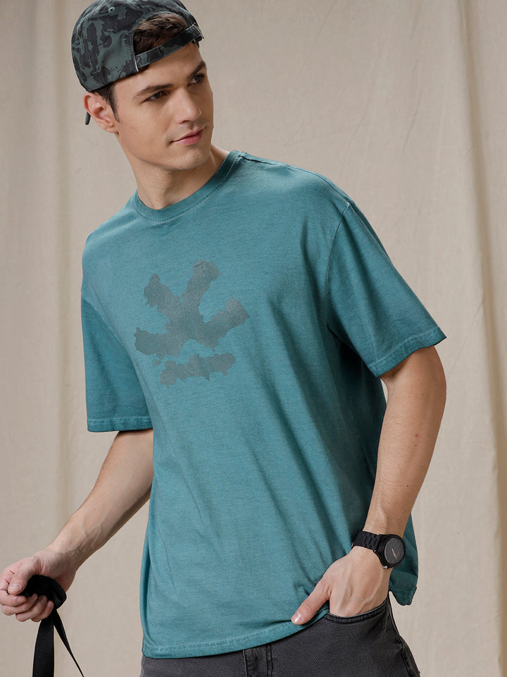 Wrogn Fade Oversized T-Shirt